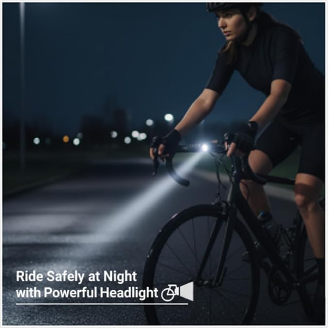 4K Bike Camera with GPS Tracking, Cycling Computer & Headlight – Spedal S1 - Image 9