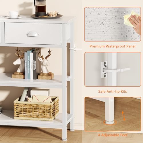 Furologee 47" Console Table Set 2 - Image 5