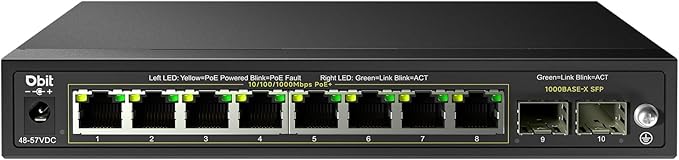 DBIT 10-Port Gigabit Network Switch by DbitDirect