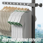 Foldable Indoor/Outdoor Basic 15-Hole Clothes Drying Rack - Image 5