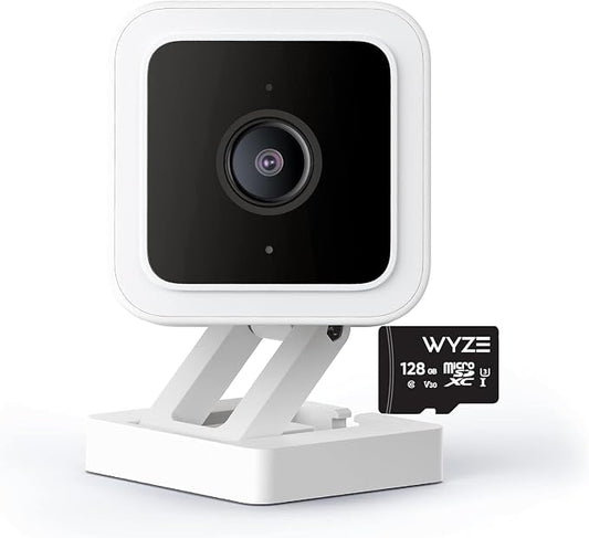 Cam V3 Smart Home Security Camera, Indoor/Outdoor Use, IP65-Rated 1080p Plug-in by WyzeLifestyle