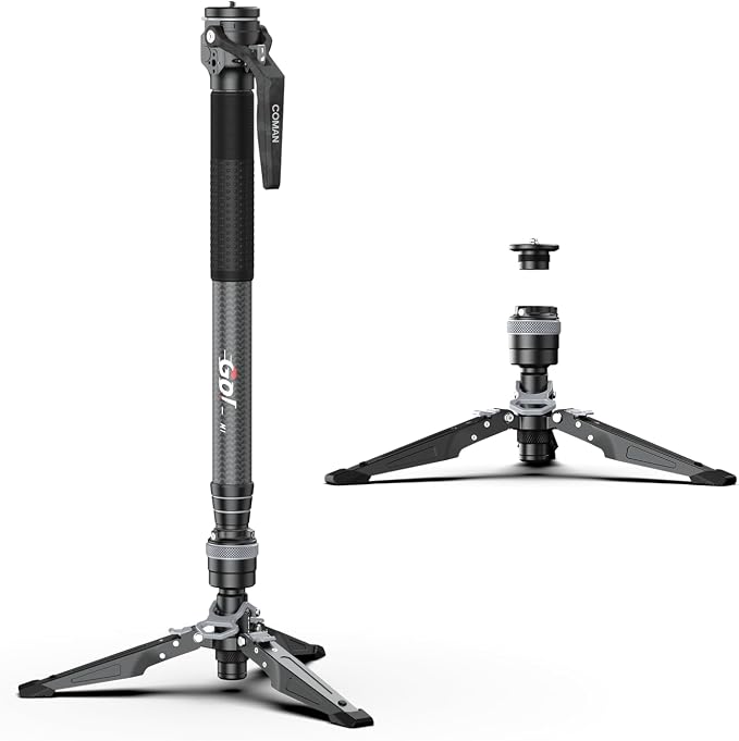 COMAN M1 62.8" Carbon Fiber Monopod by COMAN
