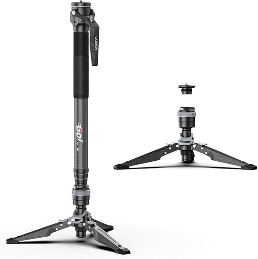 COMAN M1 62.8" Carbon Fiber Monopod by COMAN