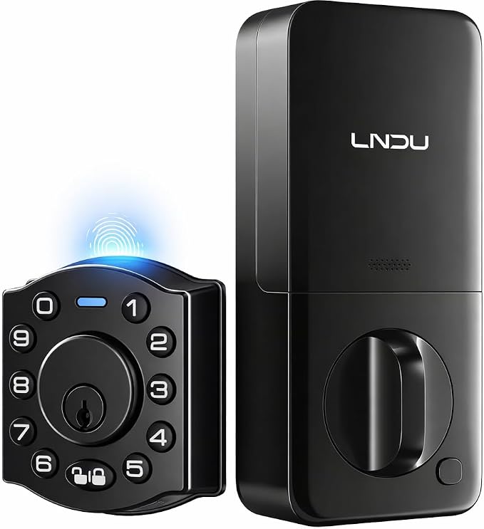 Smart Lock for Front Door, Keyless Entry Door Lock by LOCCKFUN