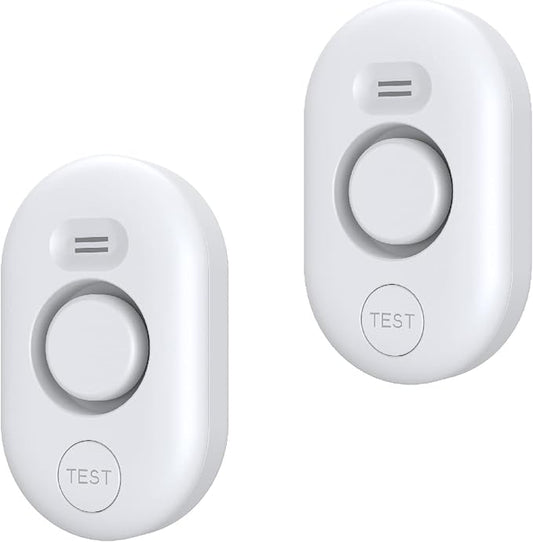 METAK Water Leak Detector Sensor Alarm: Home Water Flooding Monitor Smart Sink by METAK