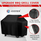 iCOVER Grill Cover, 65 inch BBQ Grill Cover - Image 4