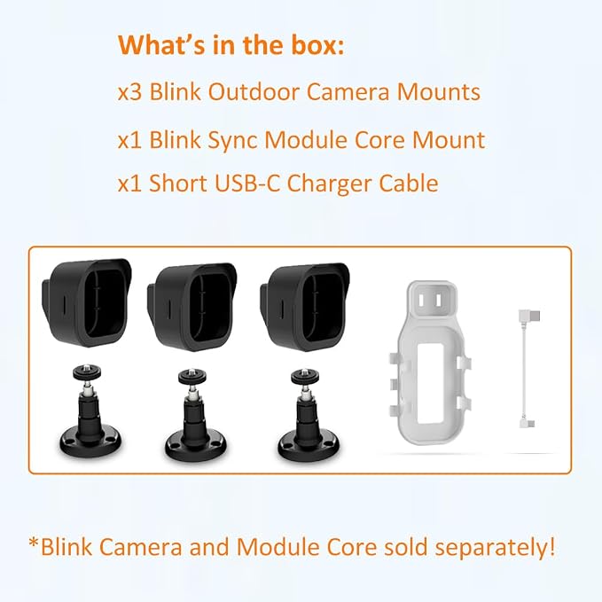 3 Pack | All-New Mount for Blink Outdoor 4 and Outdoor Camera 2K+ | Adjustable - Image 8