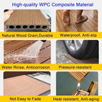 Adjustable Raised Deck Platform Modular Outdoor Decking - Image 5