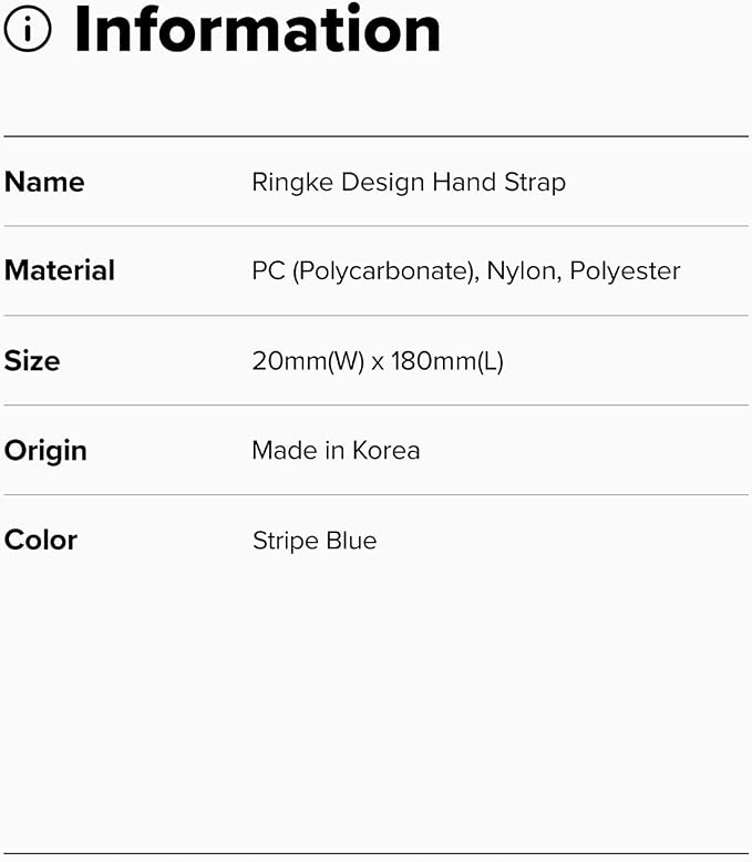 Ringke Hand Strap for Phone Case, USB Flash Drive, and ID Badge - Image 9