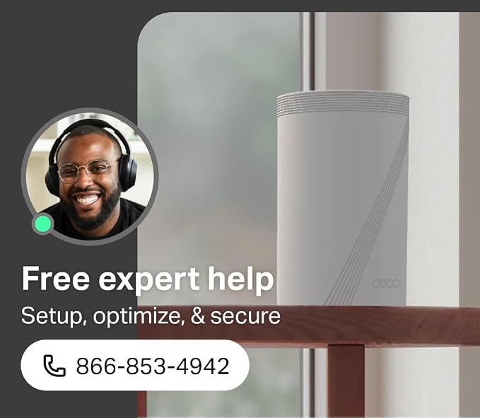 TP-Link Deco 7 Pro BE63 Tri-Band WiFi 7 BE10000 Whole Home Mesh System- - Image 4