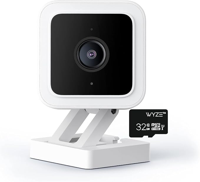 Cam V3 Smart Home Security Camera, Indoor/Outdoor Use, IP65-Rated 1080p Plug-in by WyzeLifestyle