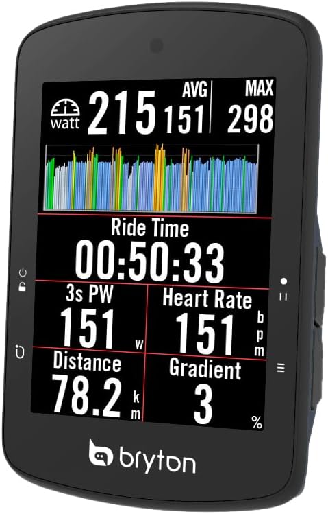 Bryton Rider S510 Sensor Bundle 2.8 Inch Color LCD Touchscreen GPS Bike/Cycling - Image 4