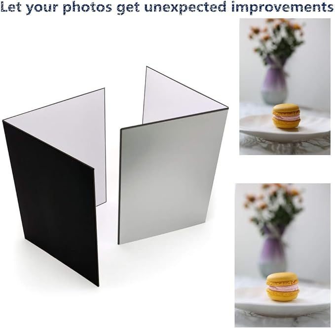 Light Reflector 3 in 1 Photography Reflector Cardboard, A3 Size Folding Light - Image 4