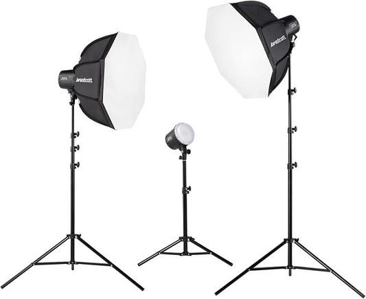Westcott U60-B Bi-Color LED 3-Light Softbox Kit by Westcott