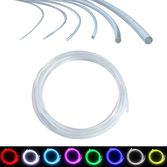 AKEPO 5mm*5m PMMA Plastic Side Glow Cable by AKEPO