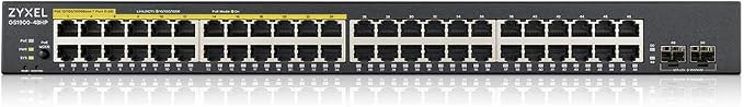 Zyxel 48 Port PoE Switch | Smart Managed | Gigabit Network Ethernet Switch | - Image 2