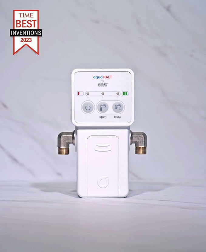 Smart Home Water Toilet Leak Detector Alarm and Automatic Shut Off Valve - Image 7