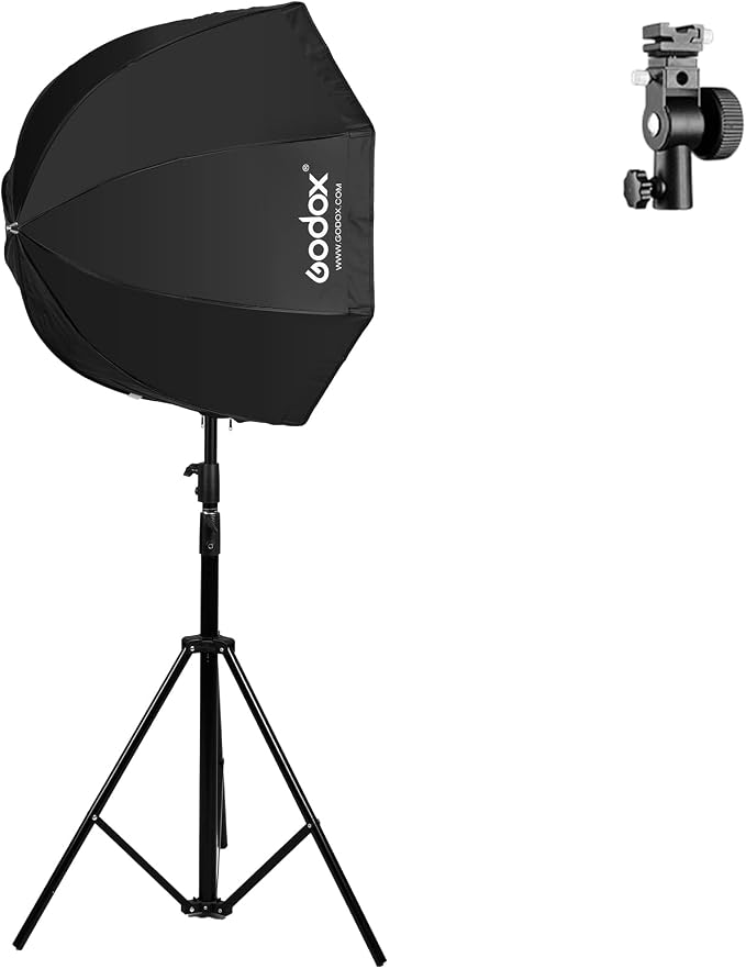 Godox 47.2"/120cm Octagon Umbrella Soft Box Kit - Image 7