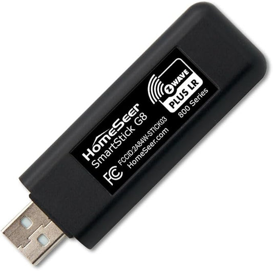 HomeSeer Z-Wave USB Interface/Radio/Dongle, 800 Series Mesh & Long Range Z-Wave by HomeSeer