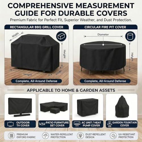 Custom Outdoor Waterproof Exterior Covers, Large Heavy Duty 600D - Image 7