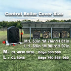 Cover for Storage Shed 600D for Garden Storage Shed and Ssolar Shed and other - Image 4