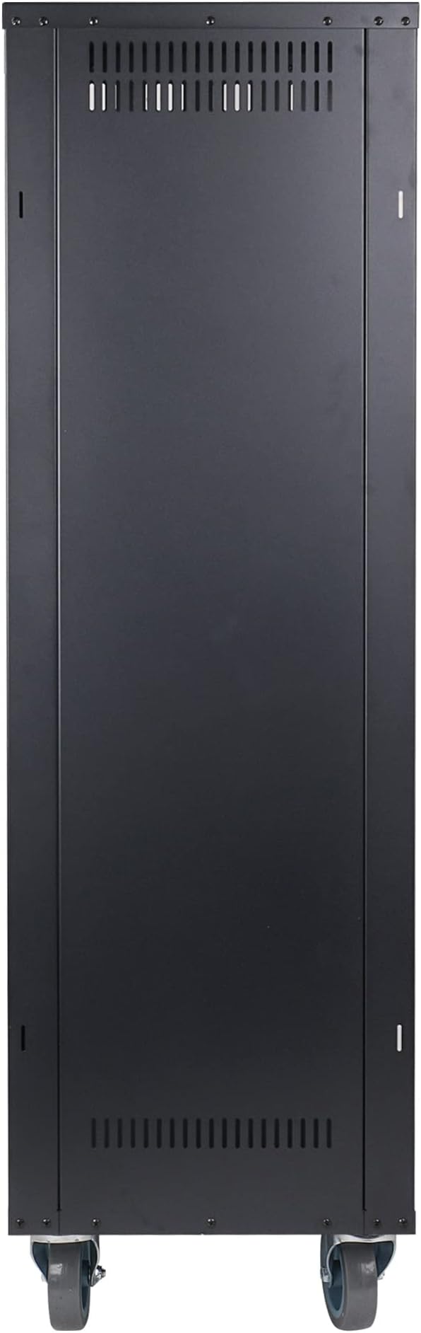 Sound Town 30U Universal Steel Rack, w/Mesh Doors, Locking Casters, Vented Side - Image 5