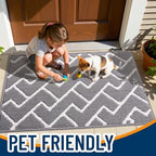 OLANLY Front Door Mat 70x23, Low-Profile Easy Clean Doormat - Image 6