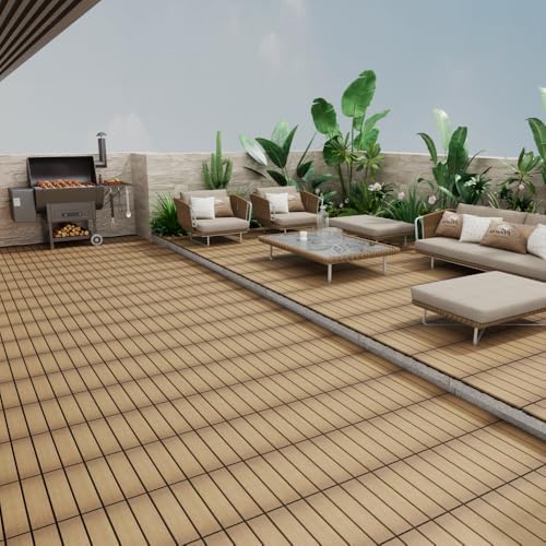 Interlocking WPC Patio Deck Tiles - Image 6