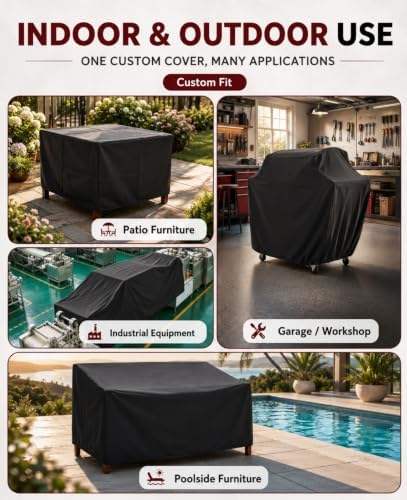 Custom Size Waterproof Tool Box Furniture Cover - Image 4