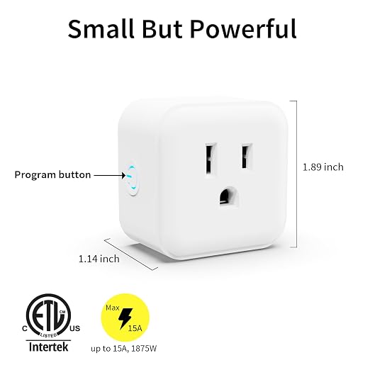 Minoston Smart Plug, 15A Mini Z-Wave 800 Series Plug-in Socket - Image 9