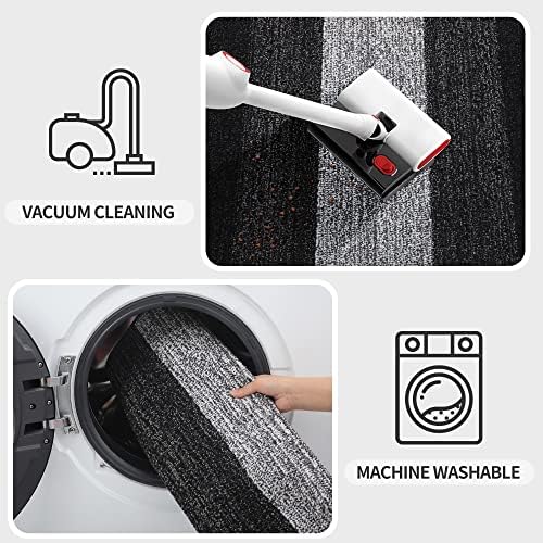 Kitinjoy Indoor Outdoor Door Mat, 45x27 Non-Slip Dirt Trapper Doormats - Image 5