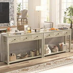 Homieasy Farmhouse Console Table - Image 4