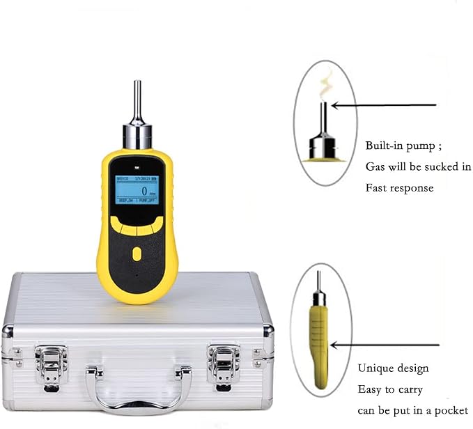 ATO Handheld Carbon Monoxide Gas Detector, 0 to 1000ppm CO Gas Tester Monitor - Image 3