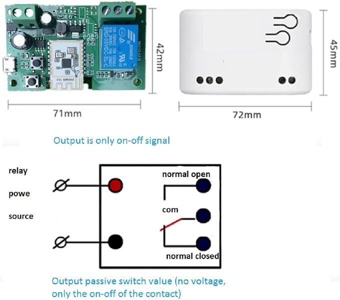 WiFi Smart Switch Relay Module for Home Automation, Add WIFI to access control - Image 6