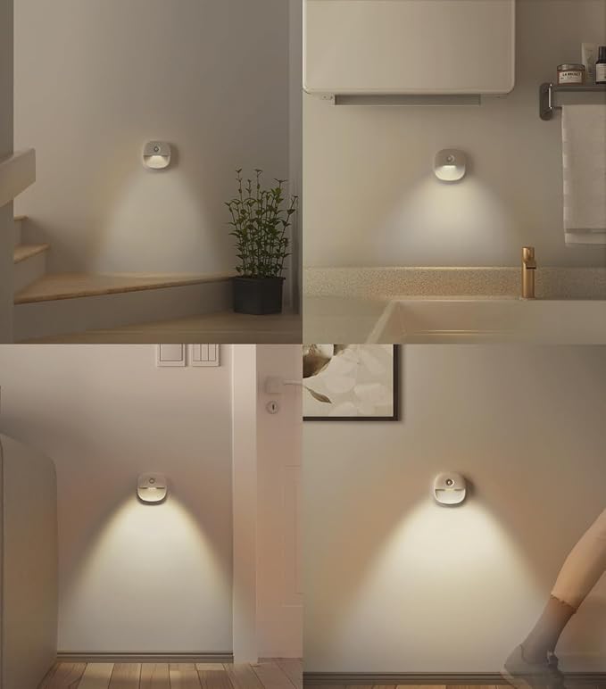 Lyridz Rechargeable Night Light, Motion Sensor Battery Nightlights, Mini - Image 6