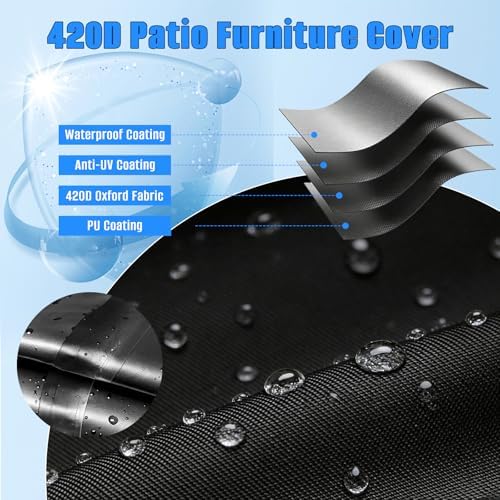 Patio Furniture Covers, 420D Oxford - Image 4