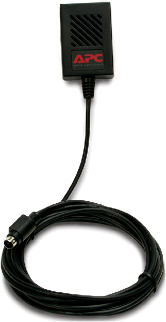 APC AP9512THBLK Temperature and Humidity Sensor by APCbySchneider-Electric