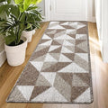 OLANLY Door Mat Indoor Entrance Washable 70x23, Odor-Free Low-Profile Front by OLANLY