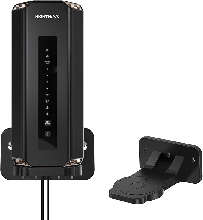 XLTTYWL Orbi 370 Wall Mount Kit, Orbit 7 Mount Bracket Optimize Space Compatible by XLTTYWL