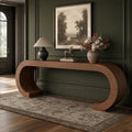 Tribesigns 79" Extra Long Console Table, Arched Entryway Table by Tribesigns