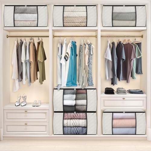 Fab totes 10 Pack Storage Bags for Clothes Blanket Storage Bins - Image 6