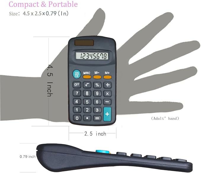 Calculator Small, 4 Function Calculators - Image 4