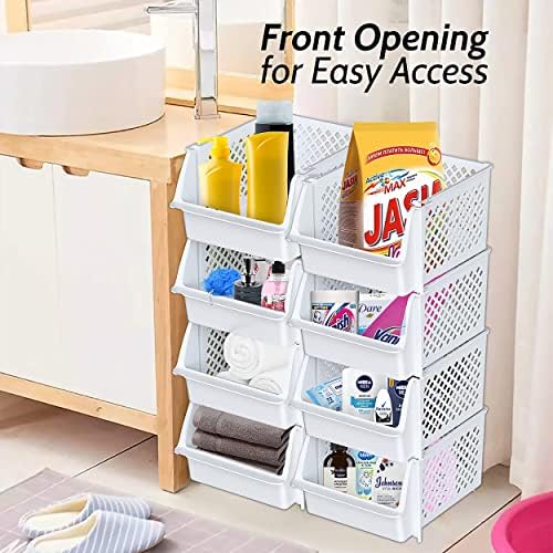 Skywin Stackable Storage Bins Open Front - Image 4