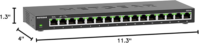 NETGEAR 16-Port Gigabit Ethernet Unmanaged Network Switch – Plug-and-Play - Image 6
