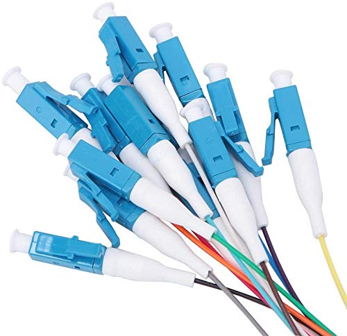 Elfcam® - 12-Fiber LC/UPC Color-Coded Fiber Optic Pigtail, Single Mode - Image 7