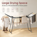 APEXCHASER Clothes Drying Rack, Large Capacity Drying Rack - Image 5
