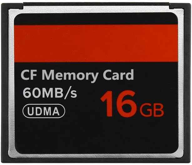 16GB CF Memory Card UDMA Speed Up to 60MB/s SLR Camera CF Cards by LILIWELL