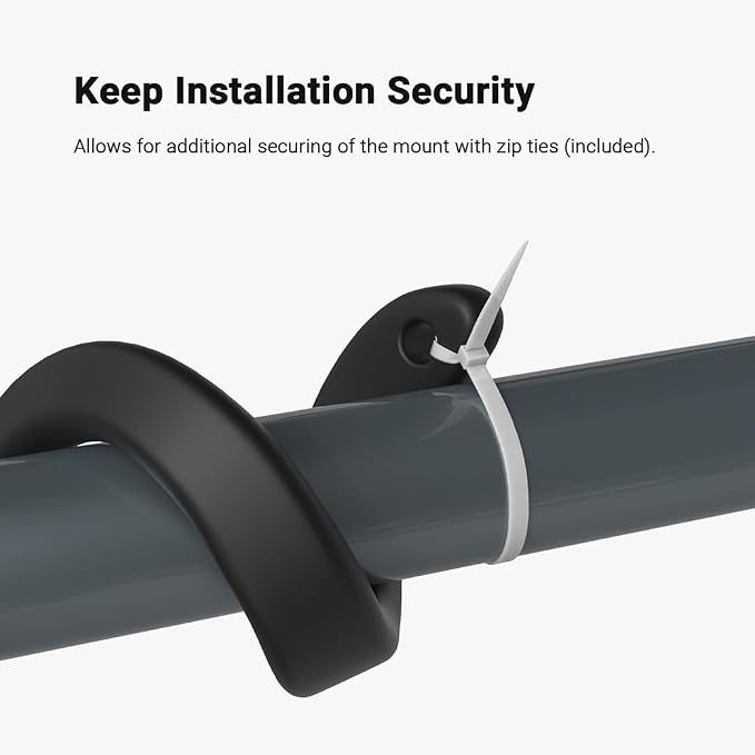 Holicfun Flexible Twist Mount for Indoor and Outdoor Security Cameras, - Image 4