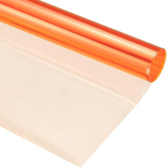 MECCANIXITY Lighting Gel Filter 15.7x19.7 Inch Orange 85B Color Correction Sheet by MECCANIXITY