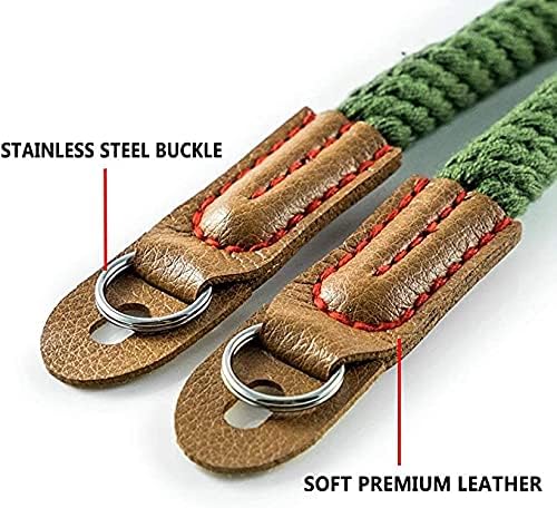 Camera Rope Strap 100cm Soft Cotton Camera Strap Vintage Neck Shoulder Belt - Image 3